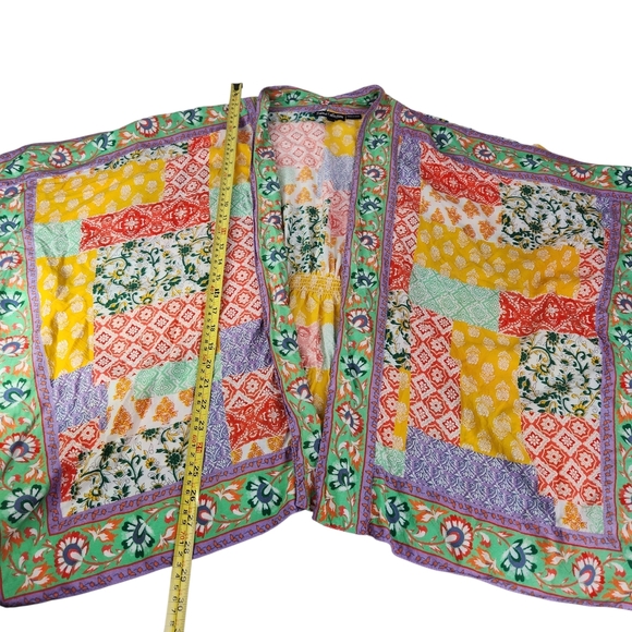 Tolani Multicolor Patterned Top - Picture 10 of 13